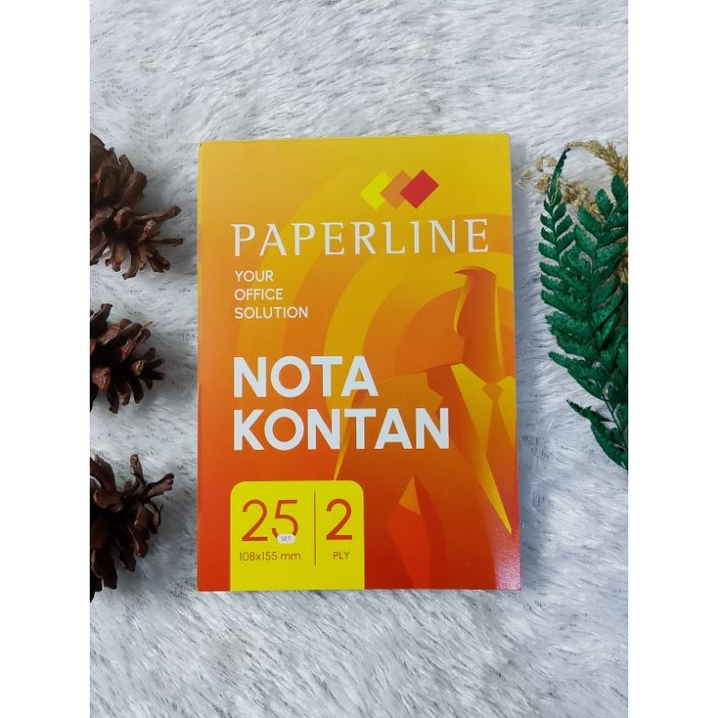 

Paperline| Buku Nota Kontan 2 ply Kecil 1 Buku - 5 Buku