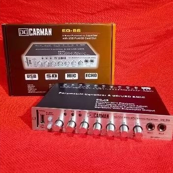 Carman EQ8S Preamp / Parametrik Carman EQ 8S - Parametrik Carman EQ 8S