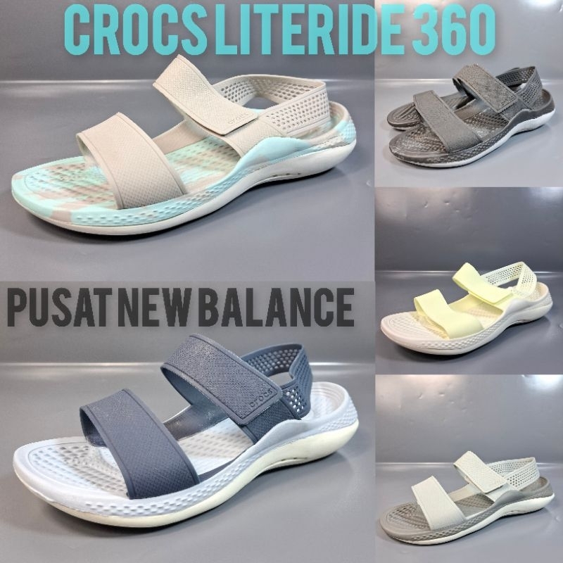 Sandal Crocs Literide 360 Sandal / Sandal Crocs / Crocs Literide 360 Women / Sepatu Sandal Crocs Wan