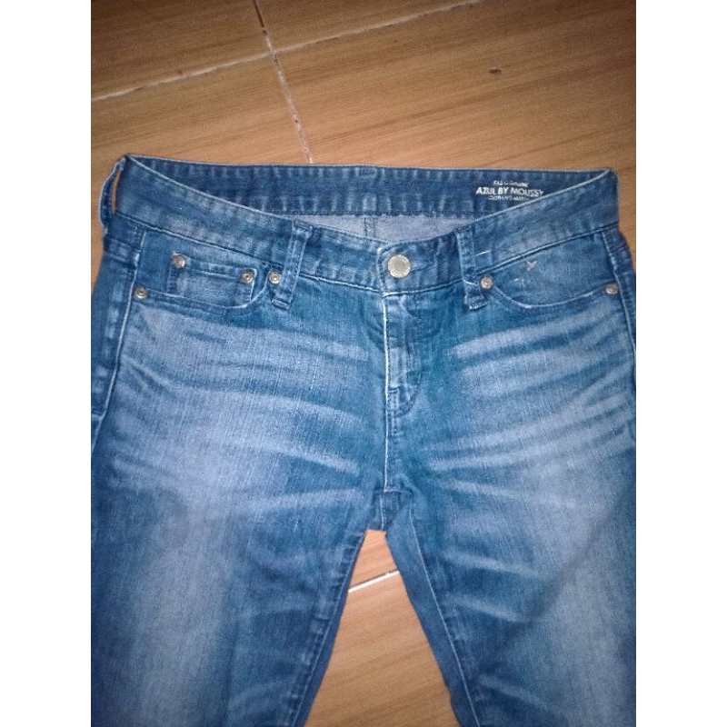 PRELOVED CELANA JEANS AZUL BY MOUSSY