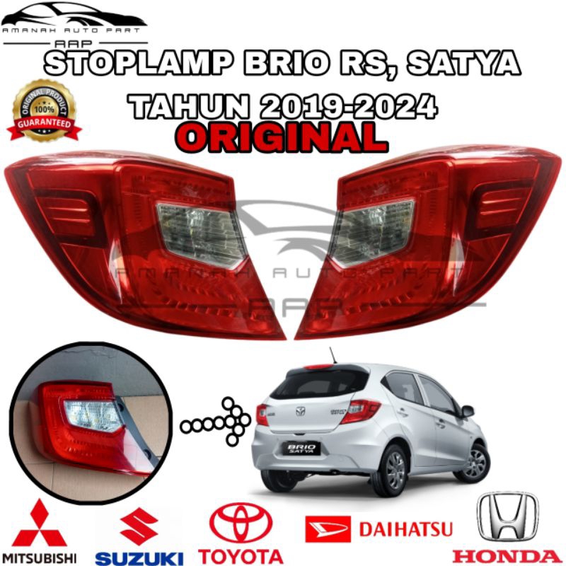 stoplamp Brio rs original lampu belakang Brio rs original lampu stop Brio rs original