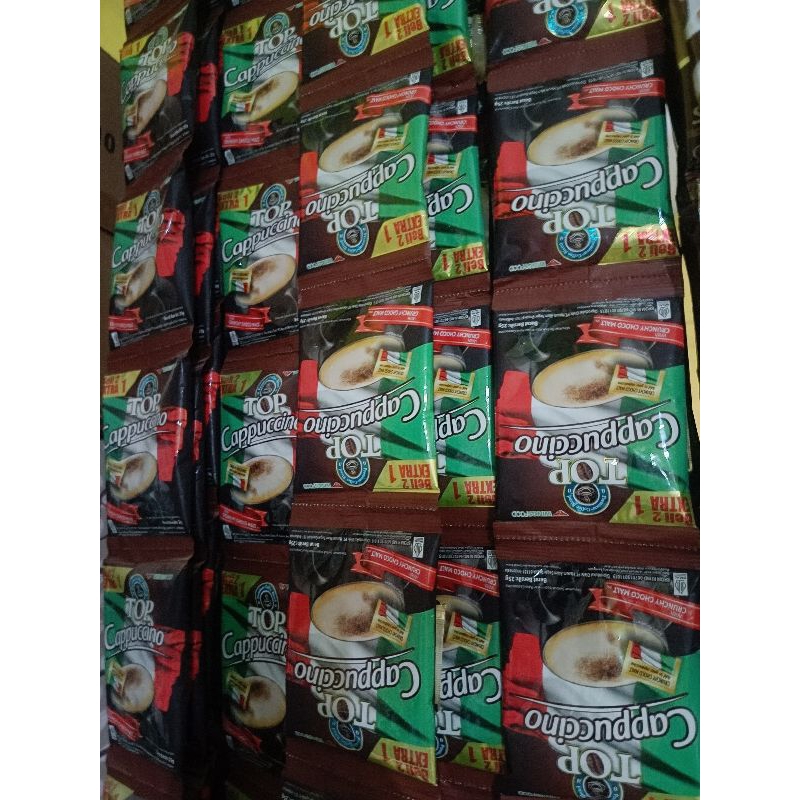 

KOPI TOP CAPUCINO 1RENCENG 25gr x 15pcs