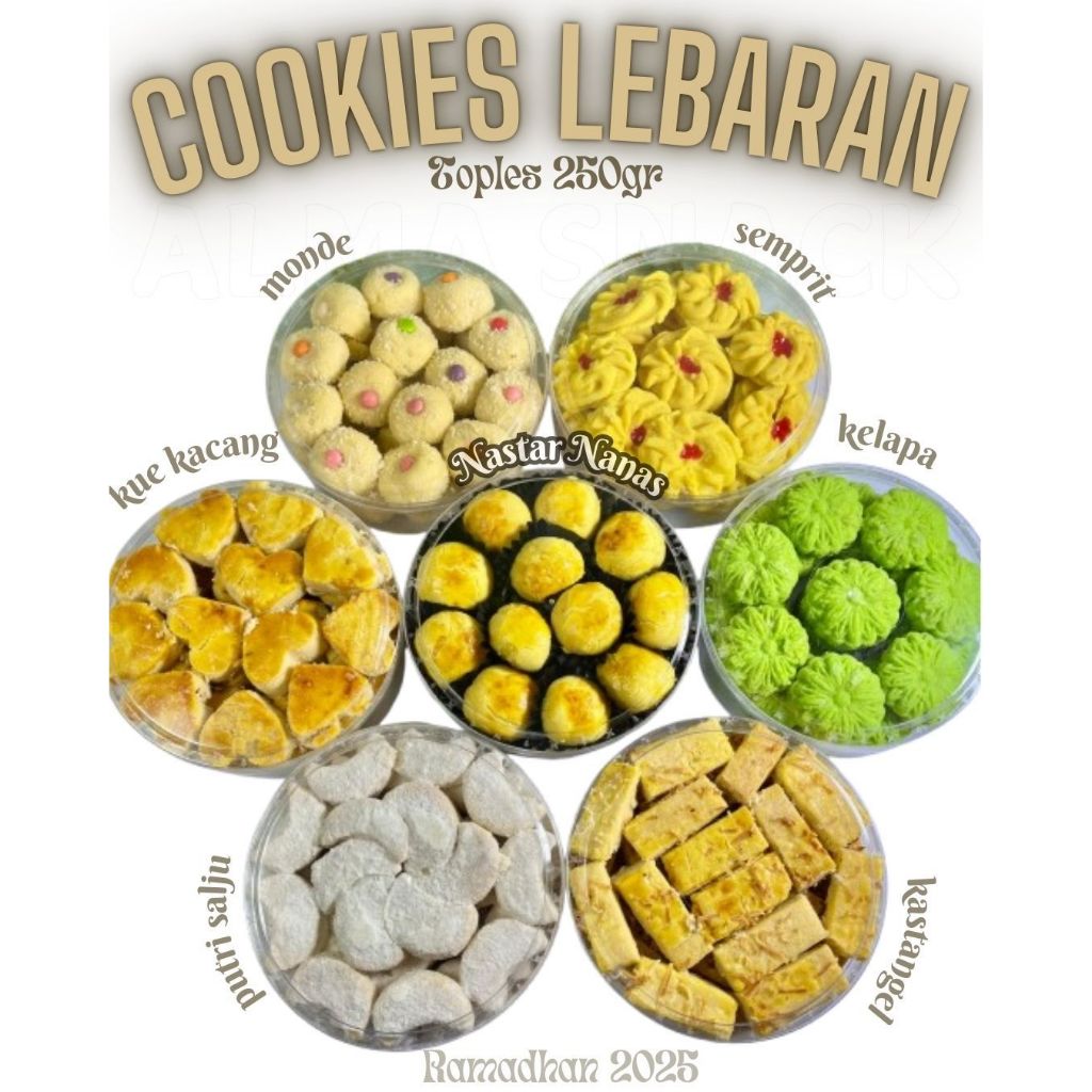

Cookies Lebaran / Hampers Lebaran coklat