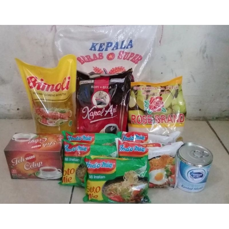 

PAKET SEMBAKO SUPER MURAH BERAS KEPALA ROJOLELE
