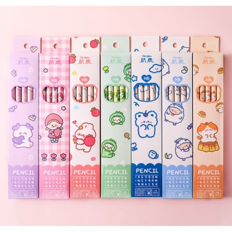 

(RG) Pensil penghapus isi set 10