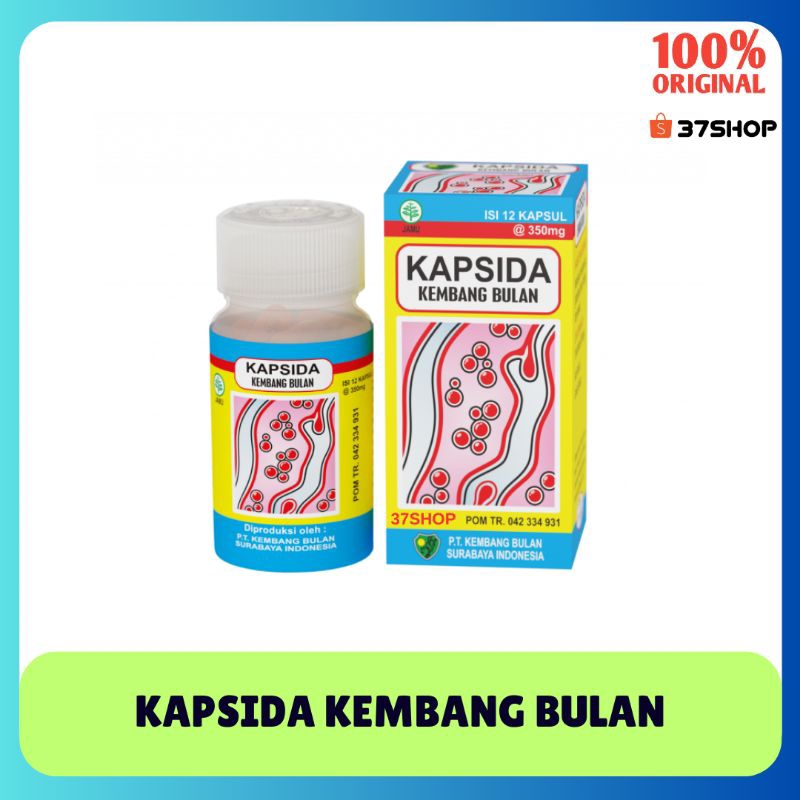 Kapsida Kembang Bulan - Kapsul Bersih Darah