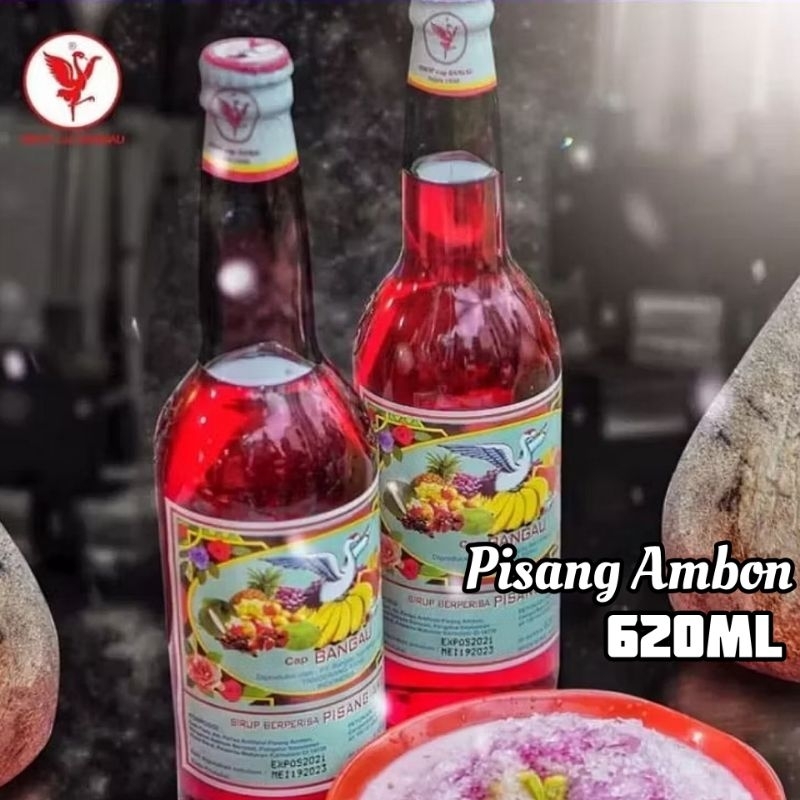 

Sirup Cap Bangau 620ml Banana Pisang Ambon Spesial