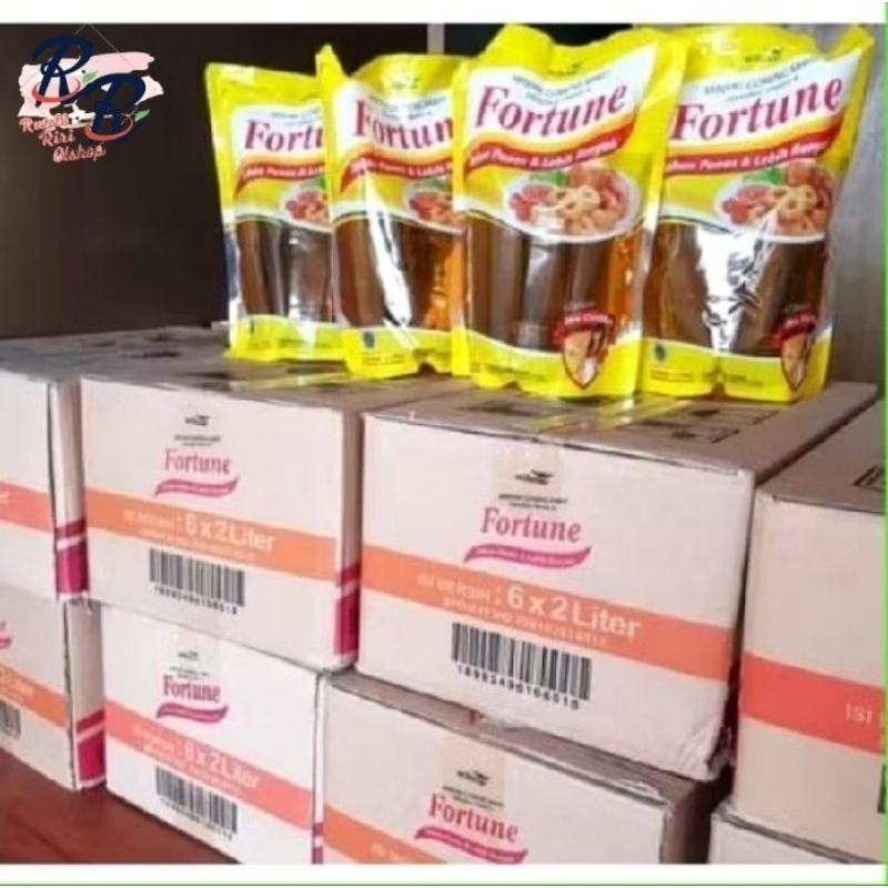 MINYAK GORENG FORTUNE 2 LITER 1 DUS ISI 6 PCS