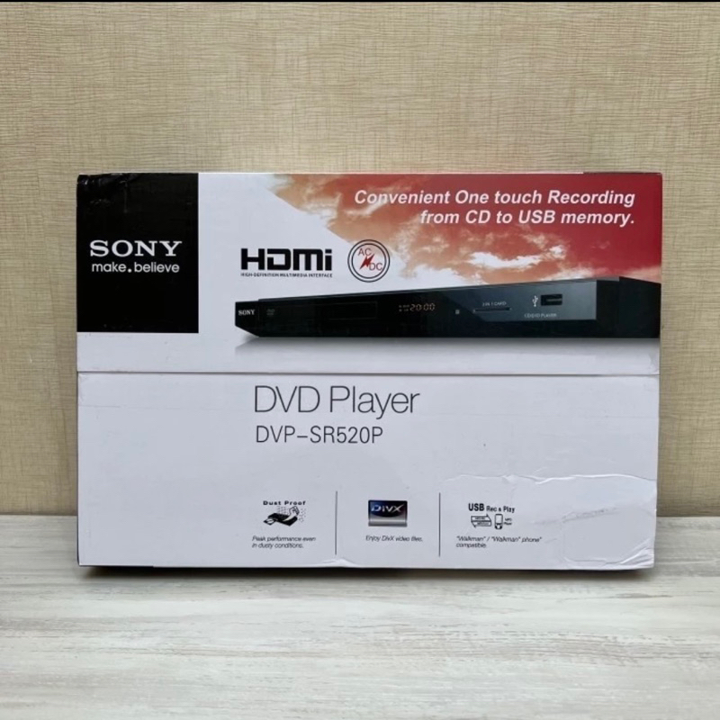 DVD Player SONY Hdmi DVD-SR502P Player DVD VCD CD