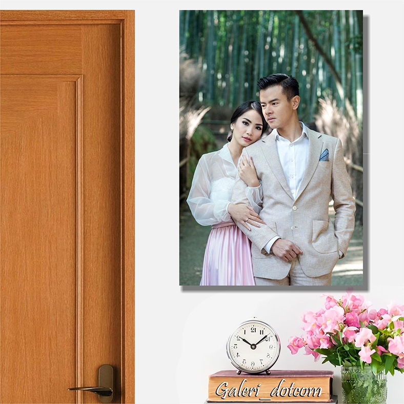 Cetak Foto Papan MDF Laminasi GLossy Laminas Doff Laminas Kanvas