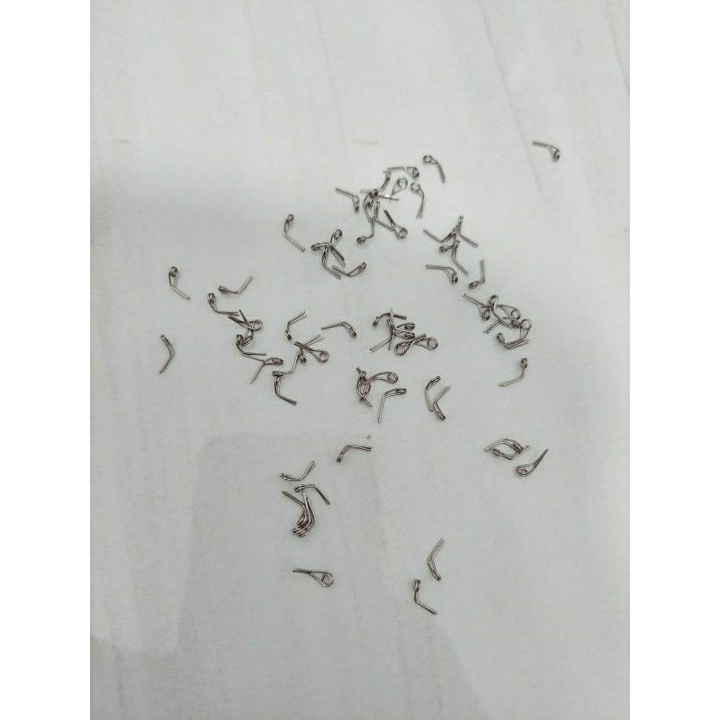 Kawat kolong tegek / Ring guide joran tegek kaki 1 (isi 10)