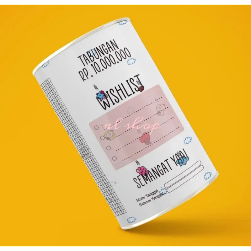 Celengan Target Jumbo Murah TARGET 5RIBU TARGET 10JUTA Celengan Viral Celengan Buka Tutup Celengan P