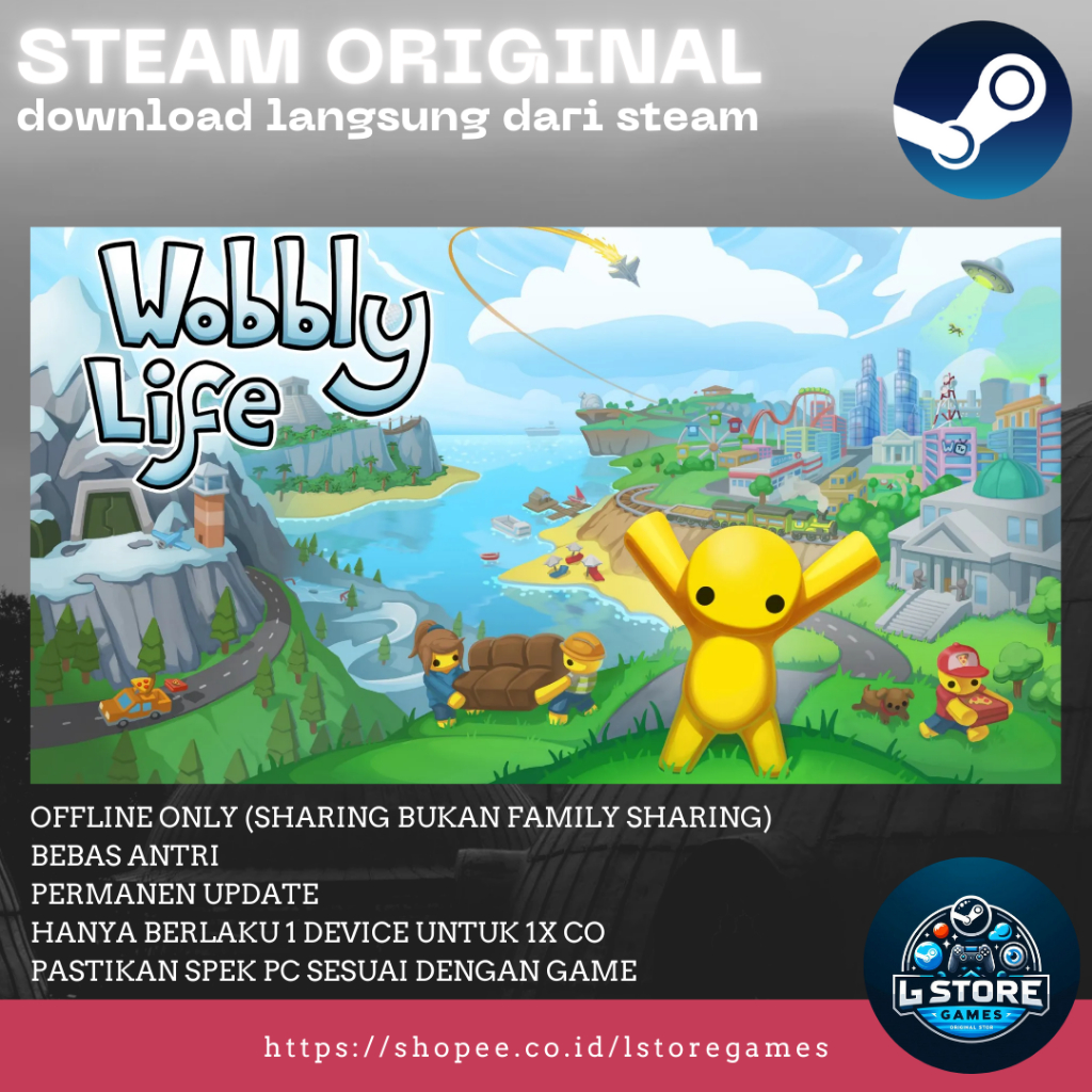 Wobbly Life PC Sharing Original Offline