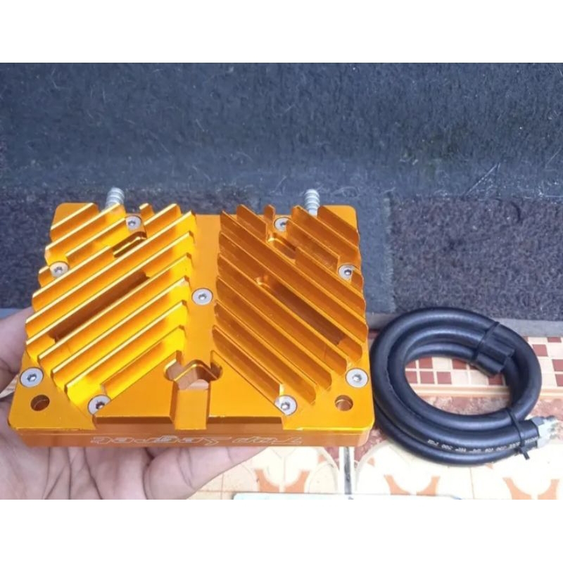 Oil coolers original Top Secret full CNC Billet universal