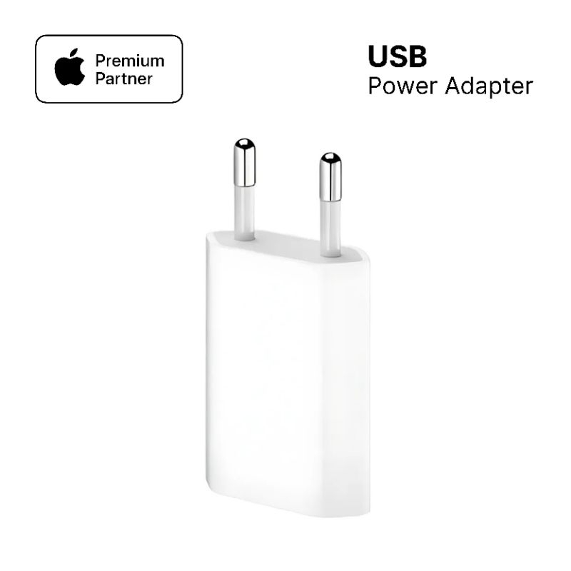 5W USB Power Adapter Charge iPhone Garansi Resmi TAM 2 Tahun Original 100% iP 15 14 13 12 11 Pro Max