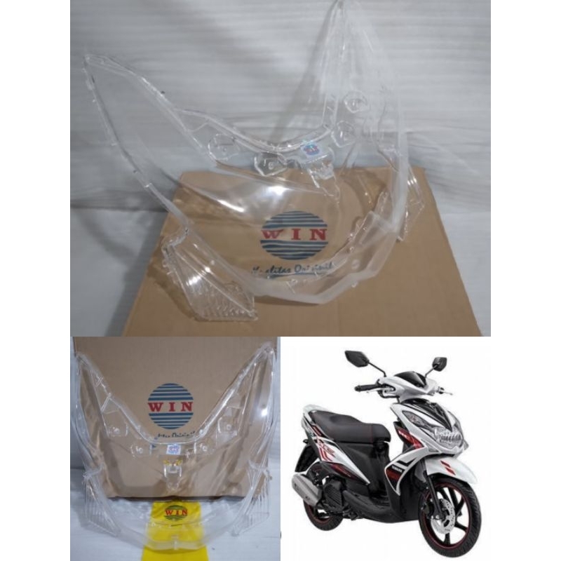 Kaca mika reflektor lampu depan Xeon RC