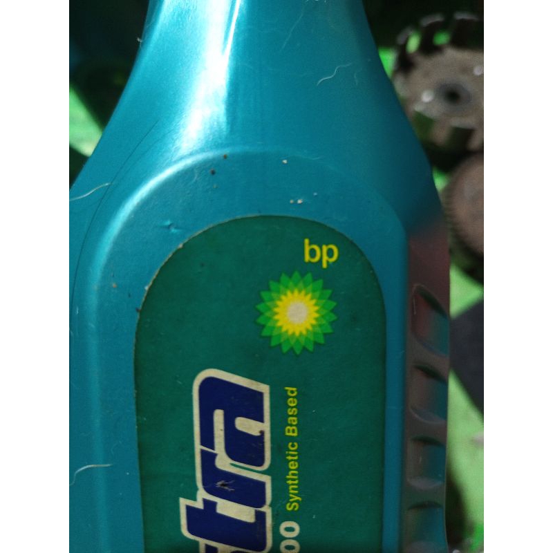 Oli Samping Vistra 300 2T Synthetic Base Original BP Stok Lawas