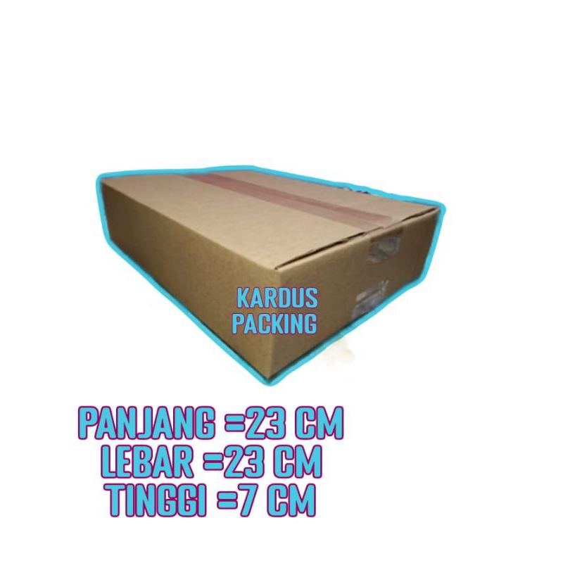 

kardus packing UK 23x23x7 kardus besar kardus kecil