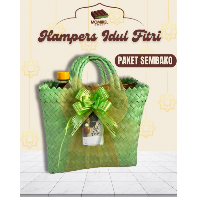 

MOMIRELSWEET HAMPERS IDUL FITRI PARCEL LEBARAN SEMBAKO TAHLILAN PAKET SEMBAKO MURAH JAKARTA SELATAN