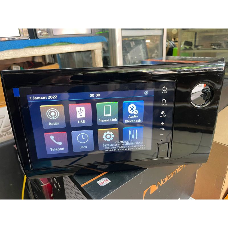 Head unit copotan original Honda Brio 2024
