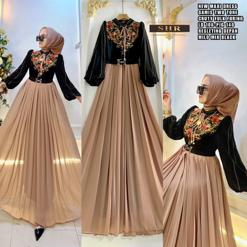 ORI SHR 100% GAMIS TWOTONE PREMIUM