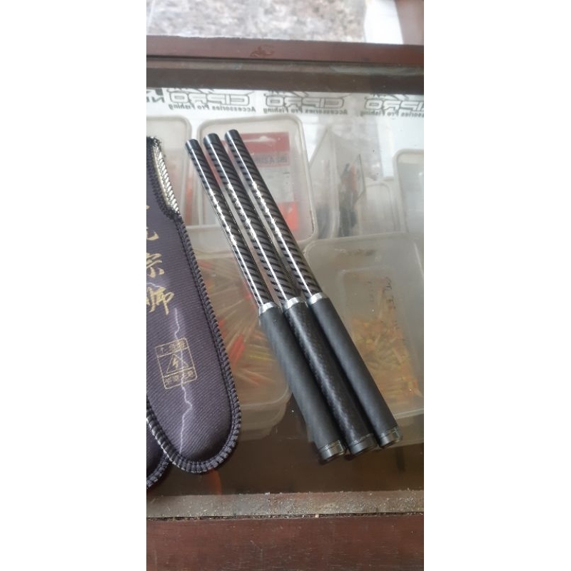 tegek ruas pendek microfishing/tanago impor