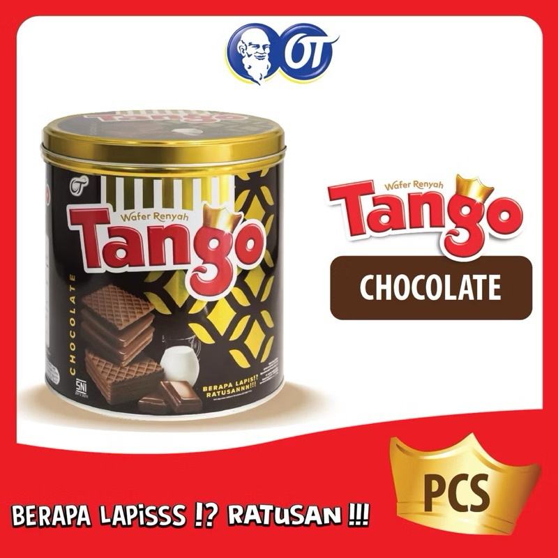 

TANGO Wafer Chocolate Kaleng 290gr