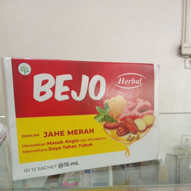 

BEJO HERBAL JAHE MERAH SACHET 15ml (Box)