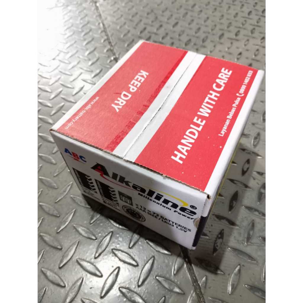 Fish Yummy [12 Pcs] Baterai Aaa Abc Alkaline 6Pcs Battery Aaa 4+2 Kotakan