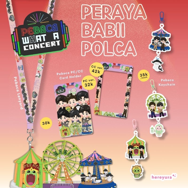 Pebaca KristSingto Offgun Taynew Card Holder Keychain Peraya Babii Polca Singkit Collectible Card CC