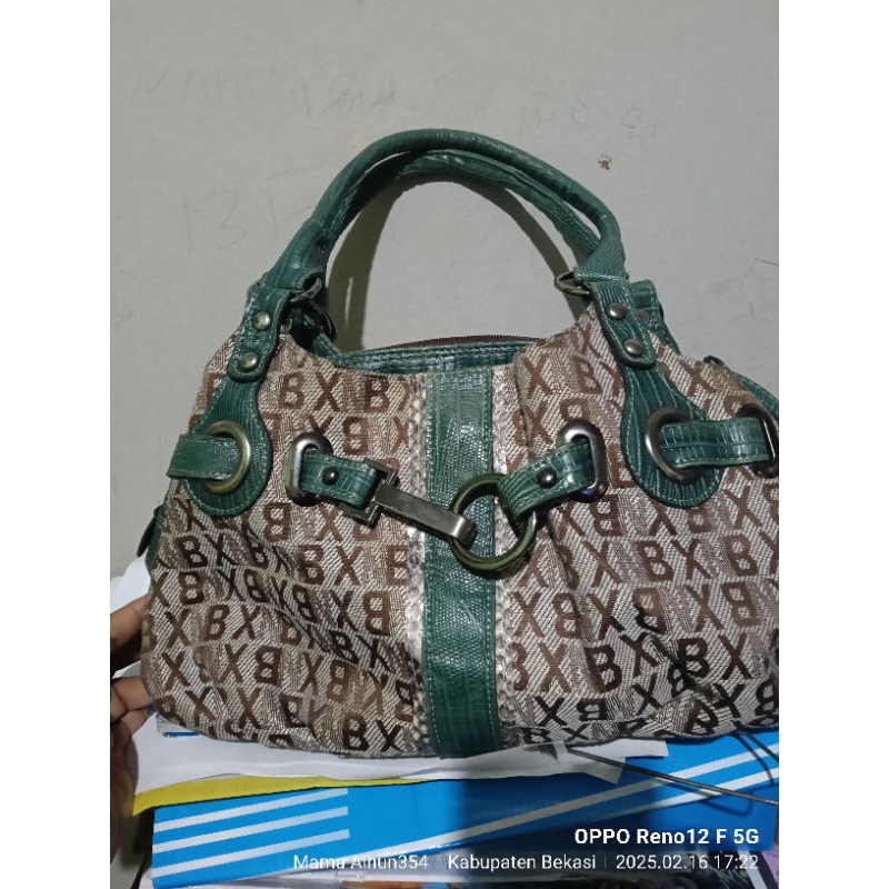 tas shoulder BNX vintage original kulit asli