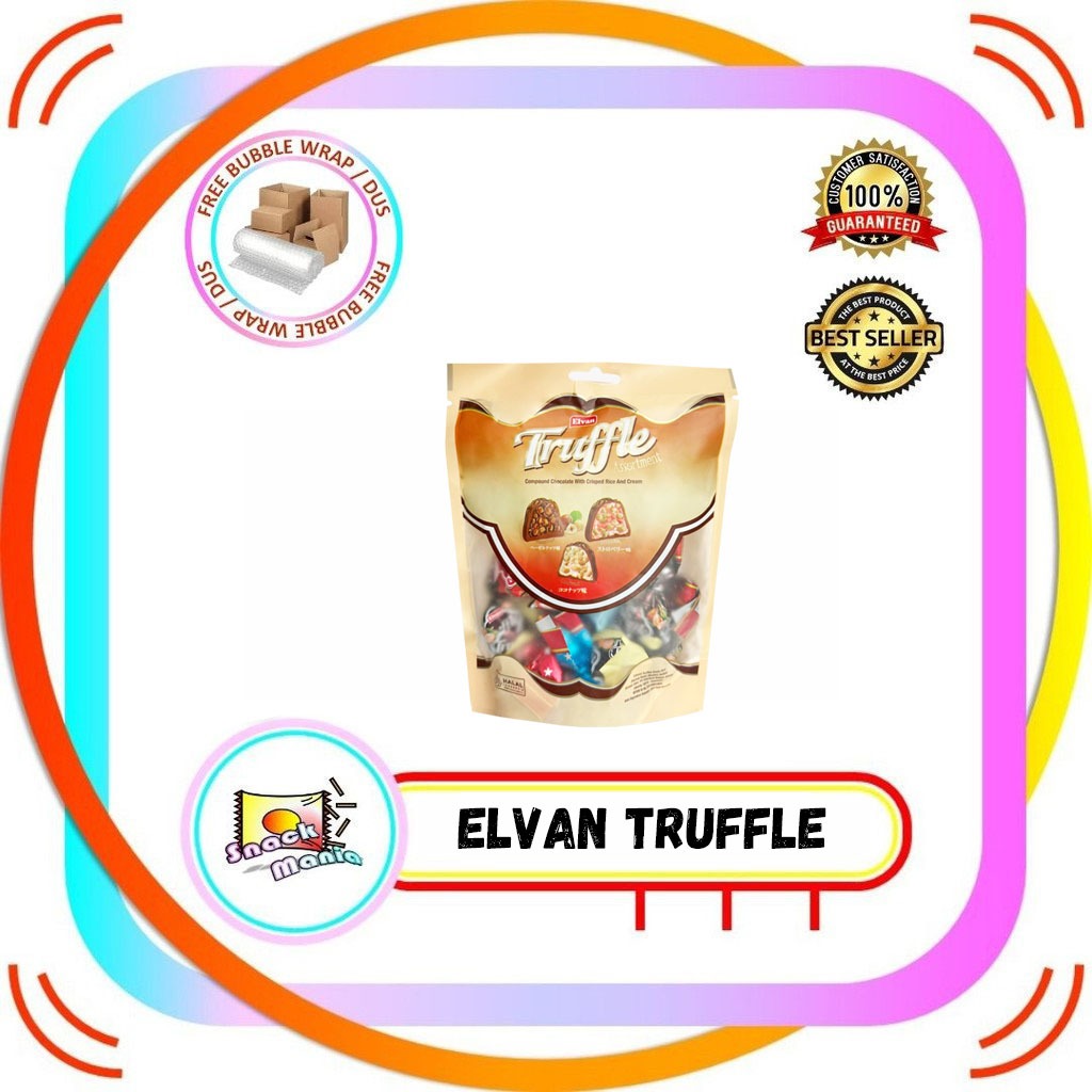 

Elvan Coklat Truffle Chocolate Assortment 120 gr