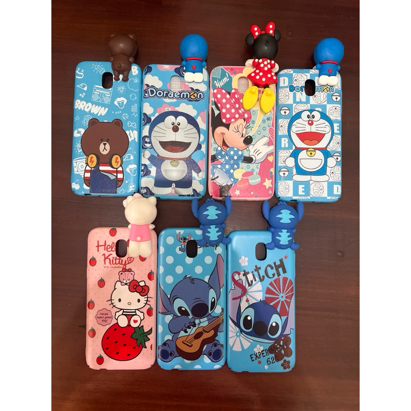 SAMSUNG J5 PRO/J530 CASE MOTIF KARAKTER CEWEK INTIP LUCU DORAEMON KEROPI STITCH SAMSUNG J530/J5 PRO
