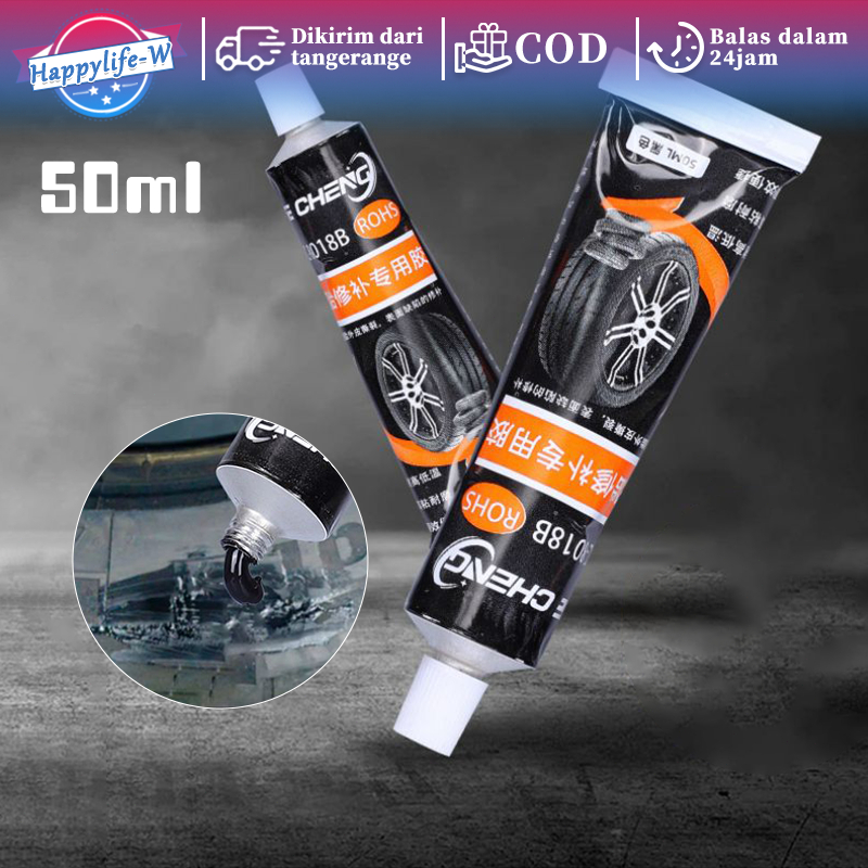 50ml Lem Perbaikan Ban Mobil Universal Lem Penambal Ban Super Kuat Tire Repair Glue Lem Ban Luar