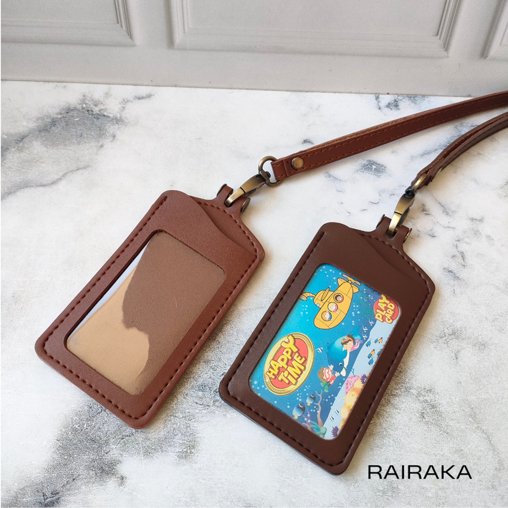 

ID Card Holder Kulit Name Tag Model Signature Terbaru