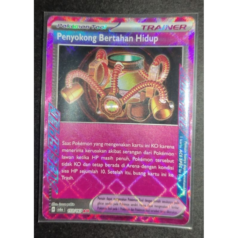 Pokemon Indonesia - PENYOKONG BERTAHAN HIDUP (ACE SPEC)