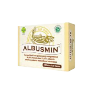 Albusmin 10 Kapsul Ekstrak Ikan Gabus
