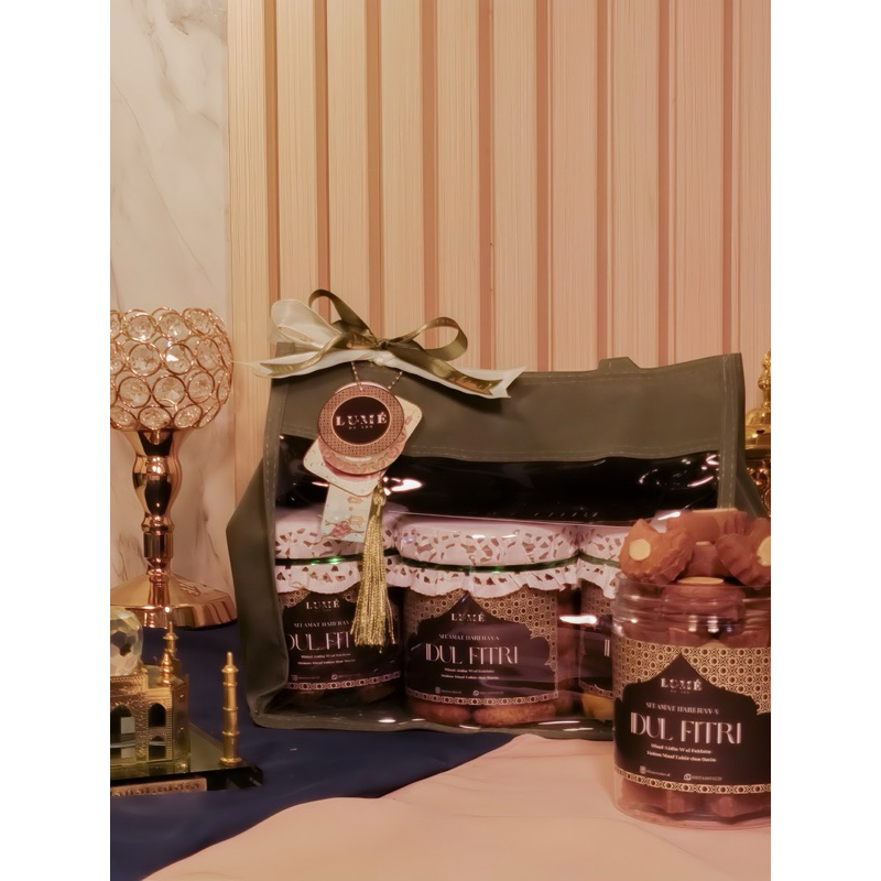 

HAMPERS LEBARAN IDUL FITRI | GIFT | KADO - Medinah Set | LUMECAKE.ID