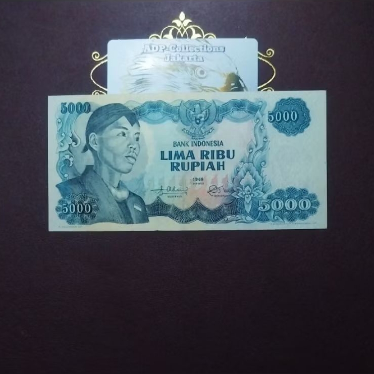 Uang kuno 5000 sudirman 1968