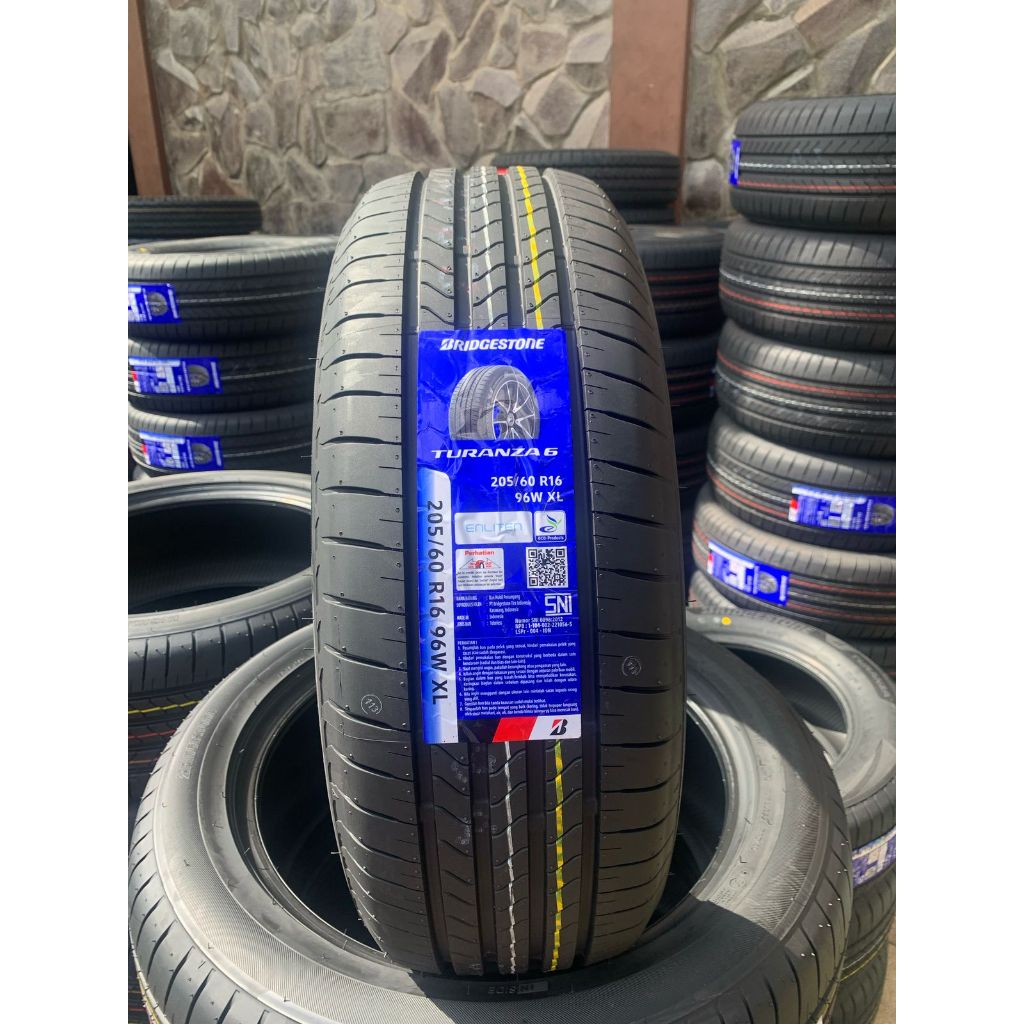 Bridgestone Turanza 6 205/60 R16 Ban Mobil