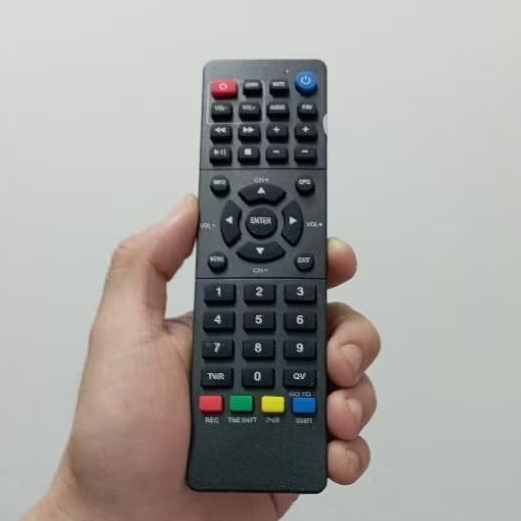 Remote Remot STB Digital TV DVB-T2 Universal Tanpa Setting Polytron PDV600 PDV610 PDV620 PDV700 PDV7