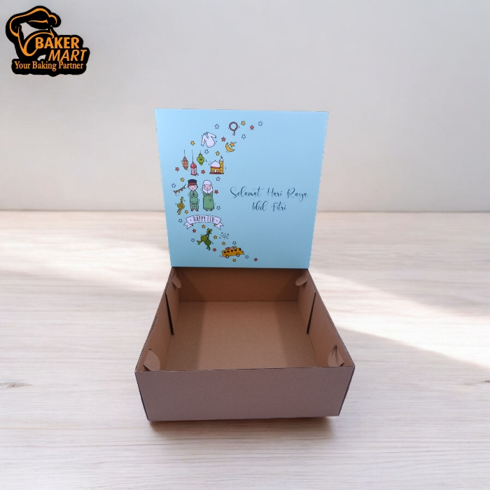 Box Lebaran Idul Fitri Ukuran 25x25x10 / 2pcs