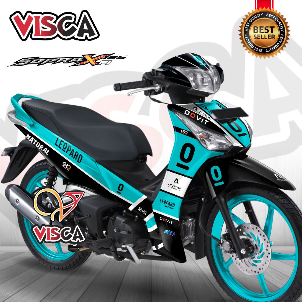Decal Supra X 125 HELM IN Modif Keren Stiker Supra X 125 Fi Full Body Stiker Supra X HELM IN Full Bo