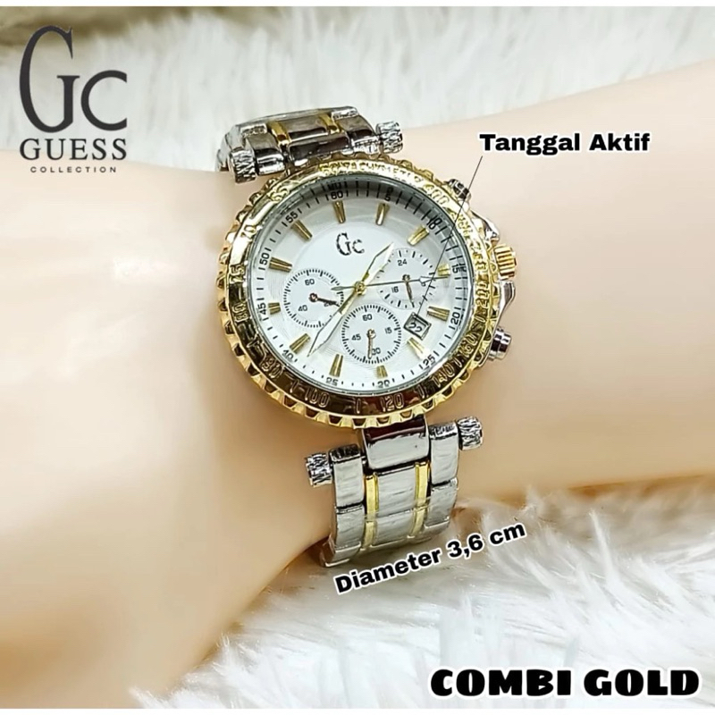 Jam Tangan Wanita Anti Air GC-5678 Tali Rantai Kekinian Jam Mewah Elegan Terbaru Branded Original Ce