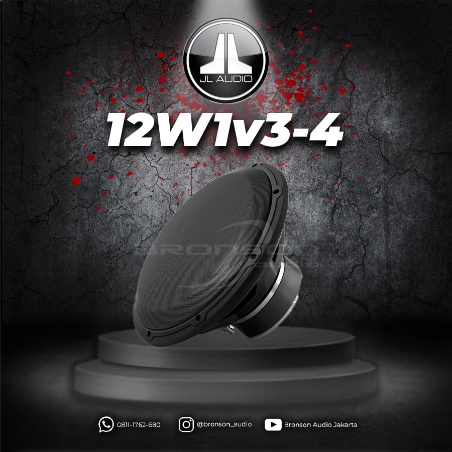 SUBWOOFER JL AUDIO 12W1v3-4