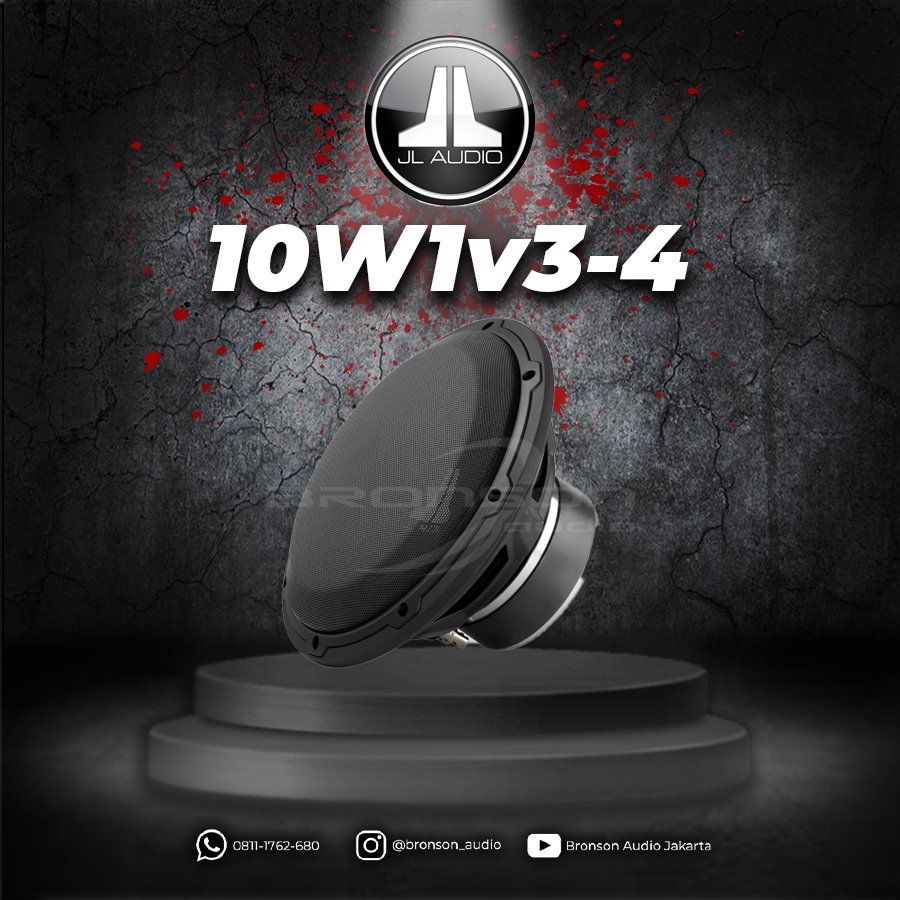 SUBWOOFER JL AUDIO 10W1v3-4