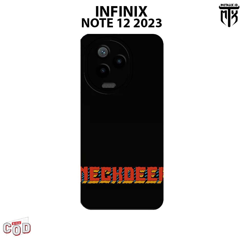 Casing INFINIX NOTE 12 2023 - Case INFINIX NOTE 12 2023 BAND NECK DEEP SOFTCASE PROCAMERA CASE HANDP