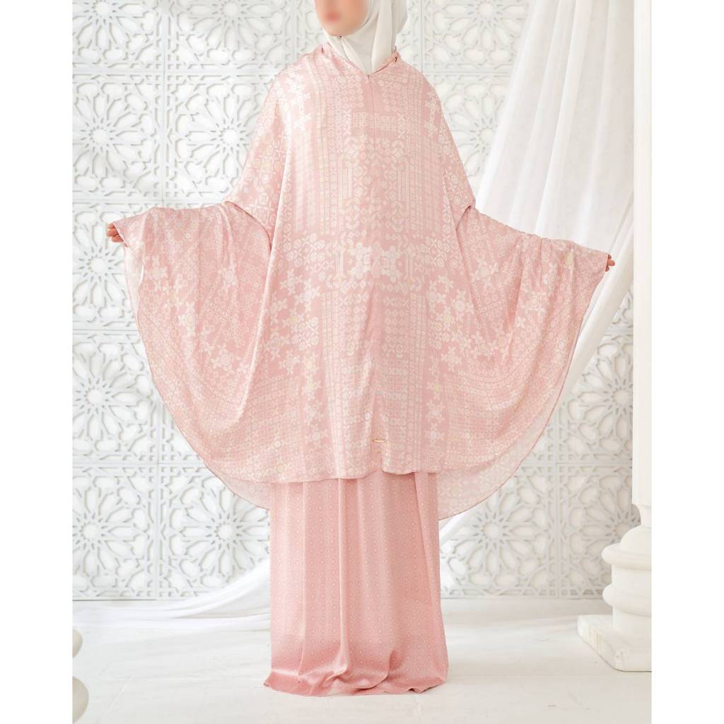 Cottoncut Lavina Prayer set Mukena silk premium dewasa
