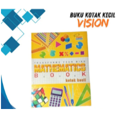 

[1 PACK ISI 10pcs RANDOM] BUKU TULIS KOTAK KECIL VISION 38 LEMBAR
