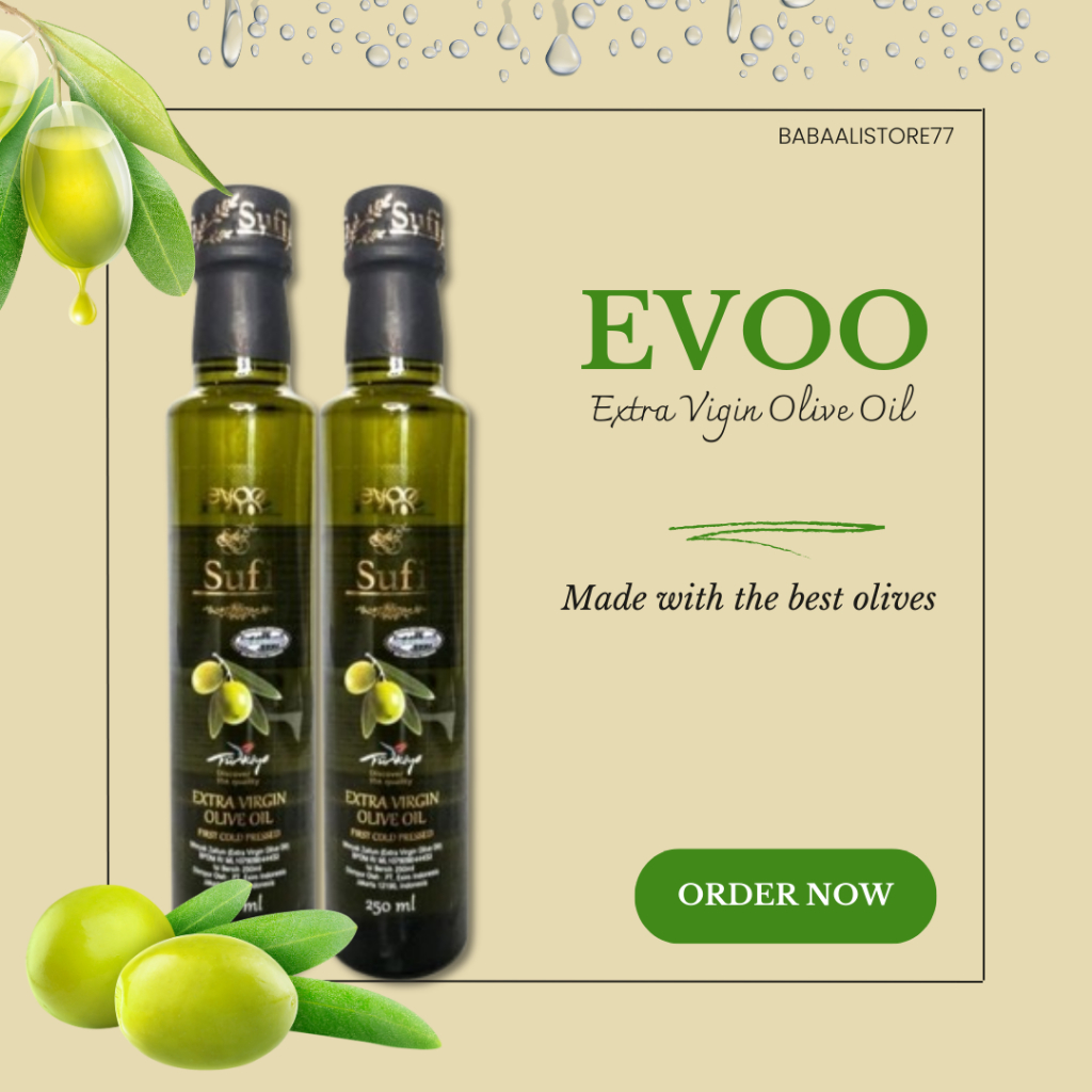 

BabaAli - Minyak Zaitun Virgin Olive Oil Sufi extra virgin